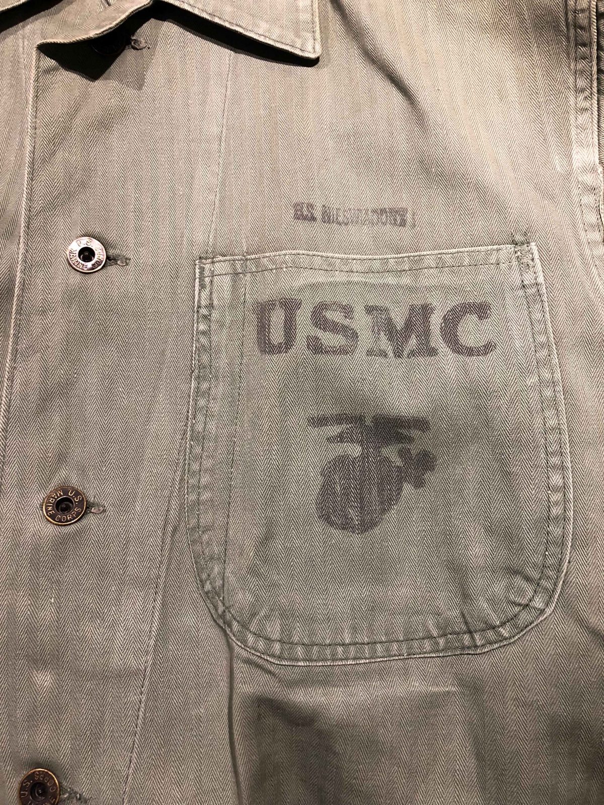 US Marine Corps Herringbone Twill (HBT) P44 and P41/P47 Dungaree