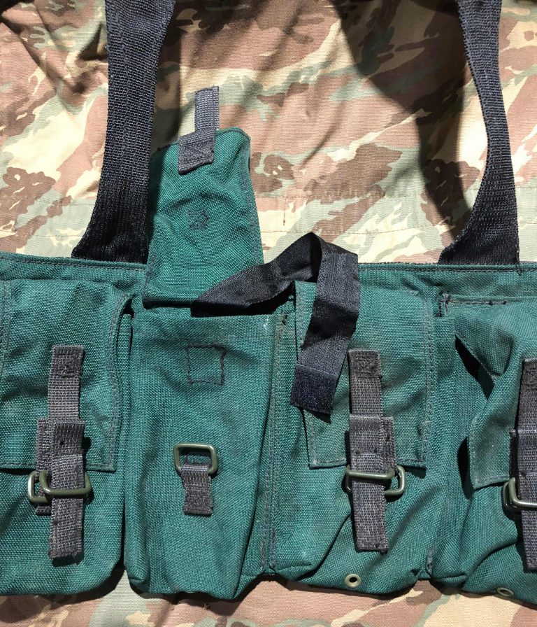 SADF Emerald Green Pattern 83 Chest Rigs (1980’s) | KommandoPost.com ...