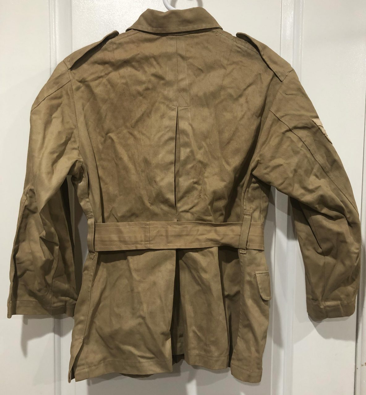 British Khaki Drill Bush Jacket (1940s 1950s)