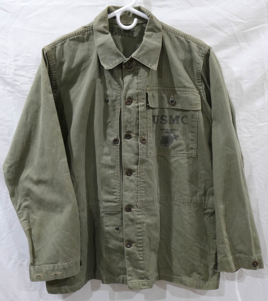 US Marine Corps Herringbone Twill (HBT) P44 and P41/P47 Dungaree ...