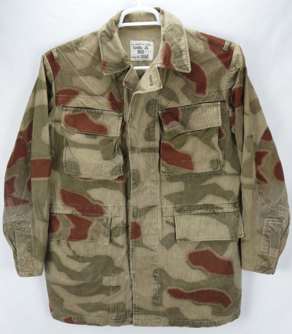 West German Bundesgrenzschutz (BGS) Splinter Camouflage (1957 – 1963 ...